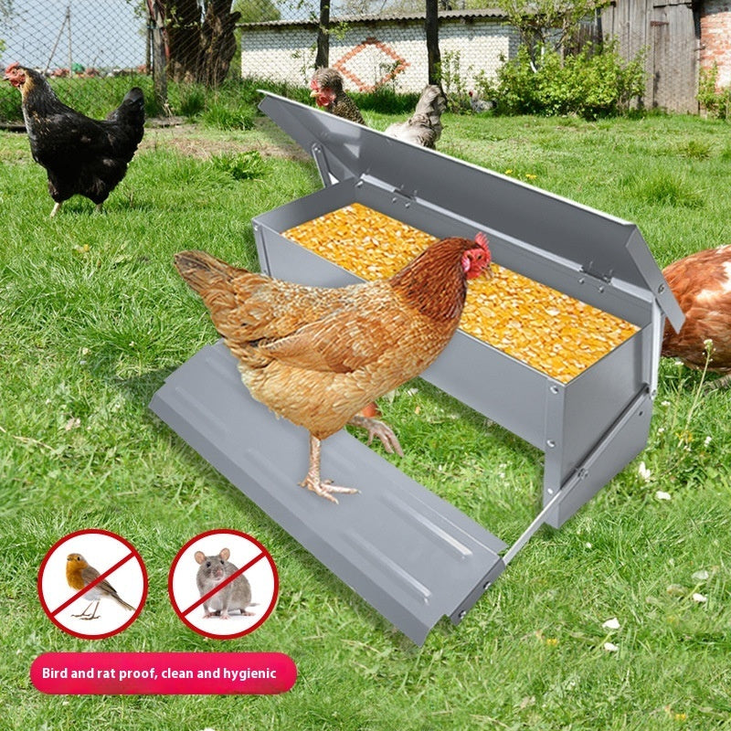 Revolutionize Your Poultry Feeding Experience with the Automatic Pedal Poultry Feeding Trough