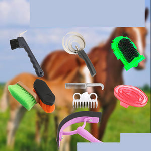 Transform Your Grooming Routine with Our Horse Hair Brush Massage Set
