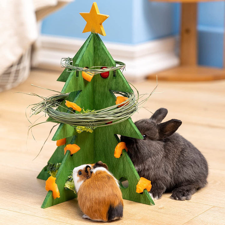Why Your Pet Needs the Christmas Tree Small Pet Hay Feeder Toy