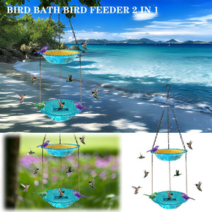 Enhance Your Garden with the Double Outdoor Hanging Feeder Courtyard