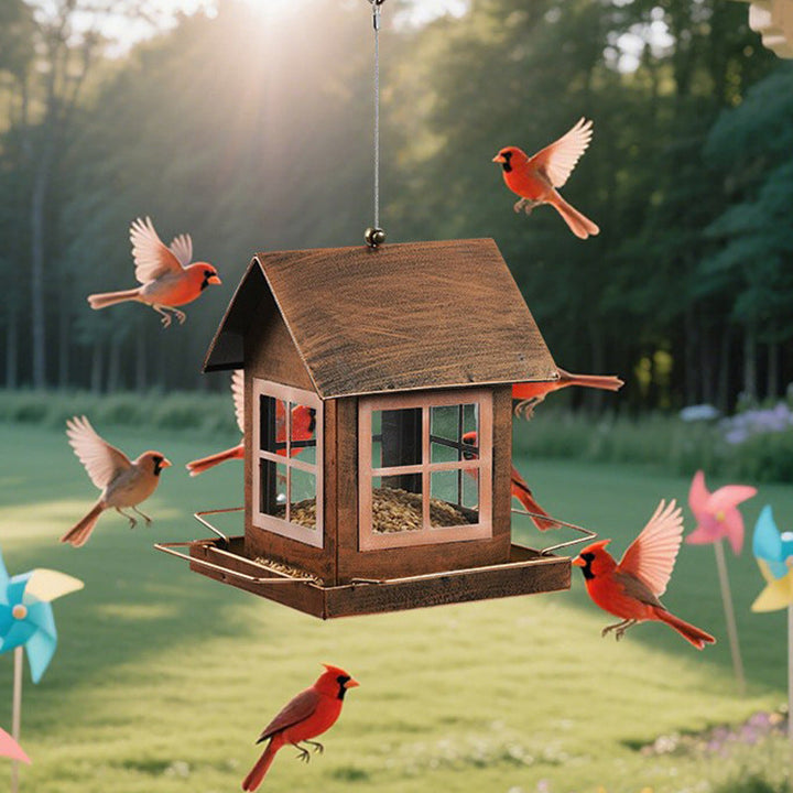 Why the Feeder Outdoor Hanging Metal Bird is a Must-Have for Bird Lovers